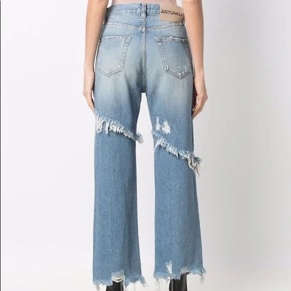 CLEARANCE ✨❤️just today 🔥Just Cavalli
mid-rise straight-leg jeans - Picture 4 of 16